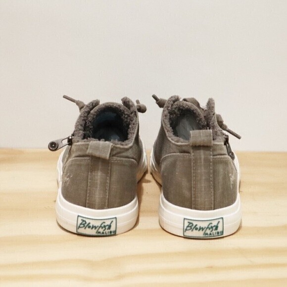 Blowfish Malibu Cypress Gray‎ Sneakers Size 7 - Picture 5 of 8